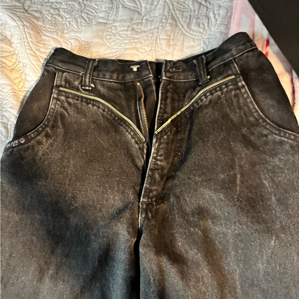 Trendy Black Boot Cut Women's Jeans